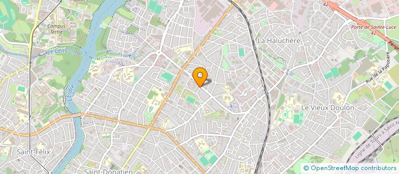 localisation de l'entreprise MOVE YOUR BODY WITH FREESTYLE (MBFREE) à NANTES
