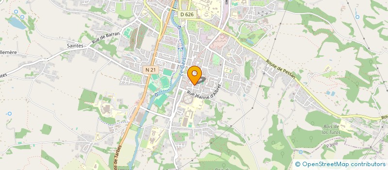 localisation de l'entreprise MOVE YOUR HEART  AUCH