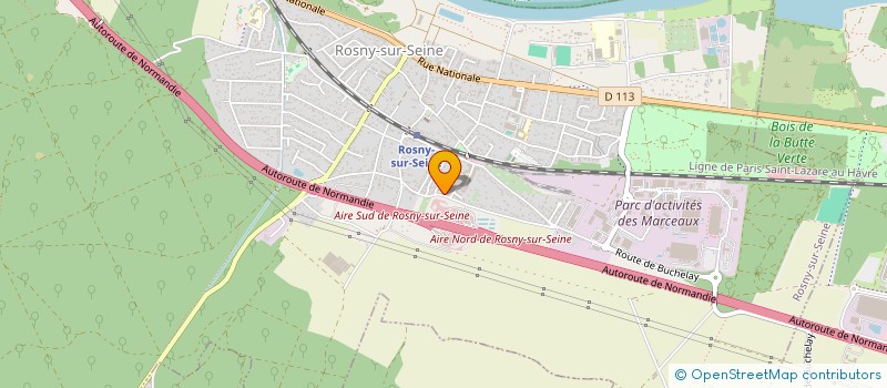 localisation de l'entreprise MOVECAB  ROSNY-SUR-SEINE