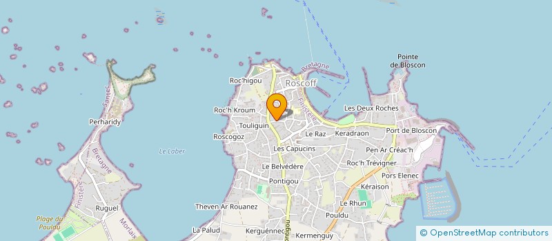localisation de l'entreprise MOVEDIFF  ROSCOFF