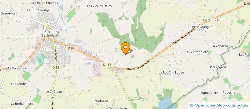 localisation de l'entreprise MOVEFIT  LE TEILLEUL