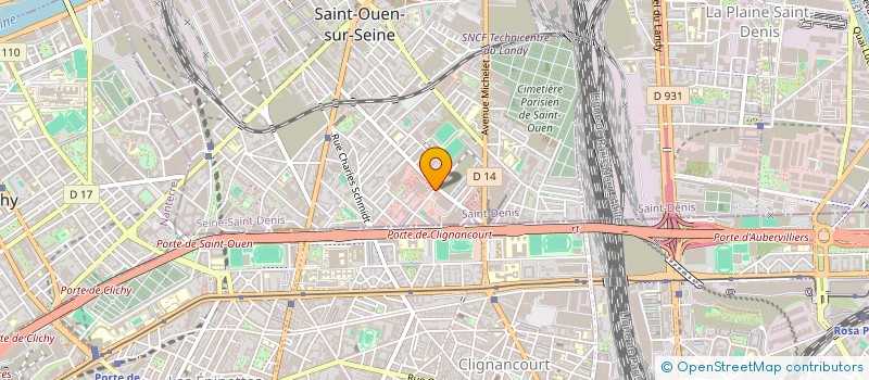 localisation de l'entreprise MOVEMENT à SAINT-OUEN-SUR-SEINE