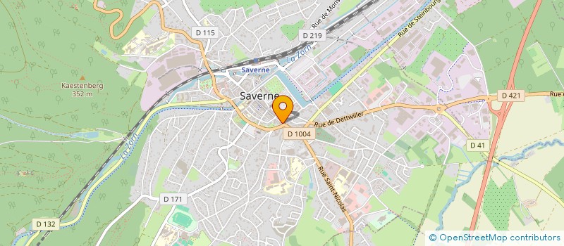 localisation de l'entreprise MOVEMENT SHOP  SAVERNE