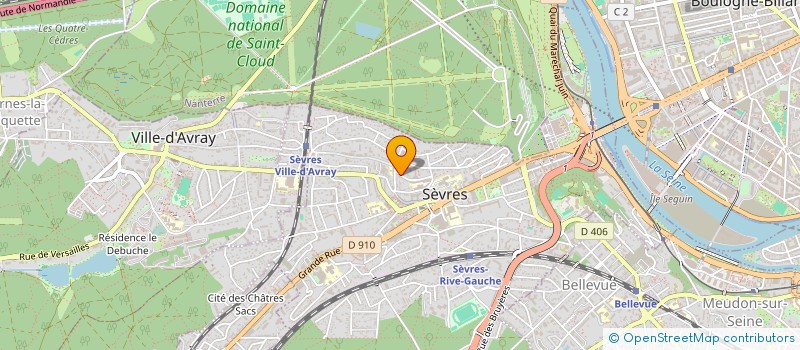 localisation de l'entreprise MOVENS CONSEIL à SEVRES