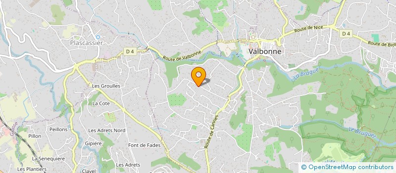 localisation de l'entreprise MOVEO  VALBONNE