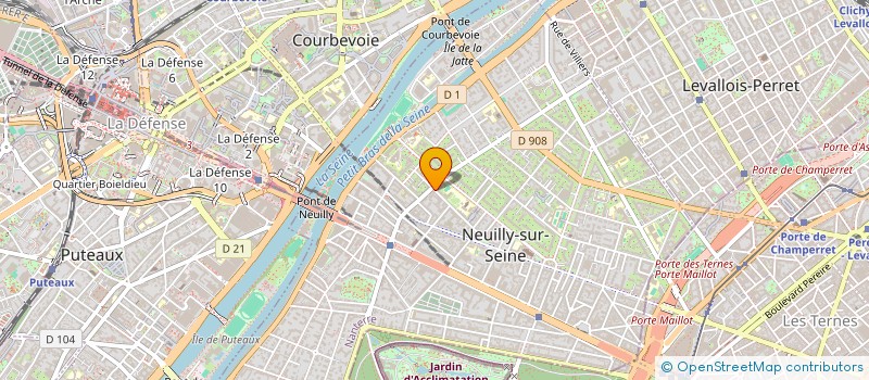 localisation de l'entreprise MOVEO CONSULTING à NEUILLY-SUR-SEINE