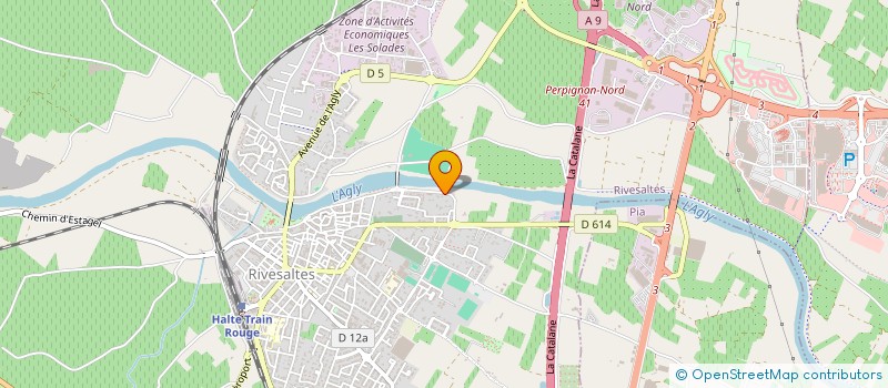 localisation de l'entreprise MOVEON  RIVESALTES