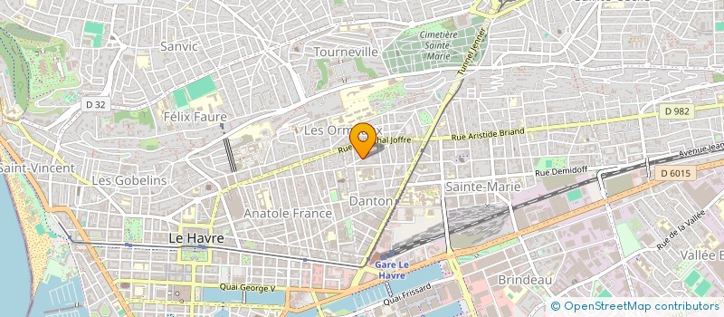 localisation de l'entreprise MOVI  LE HAVRE