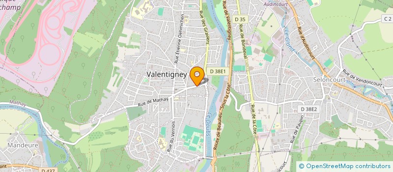 localisation de l'entreprise MOVIE  VALENTIGNEY