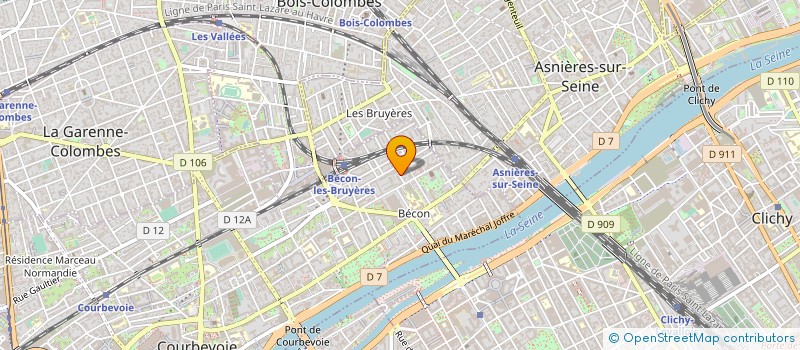 localisation de l'entreprise MOVIE BOX PRODUCTION à COURBEVOIE