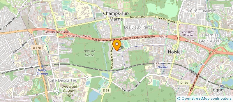 localisation de l'entreprise MOVIE DANCE  CHAMPS-SUR-MARNE