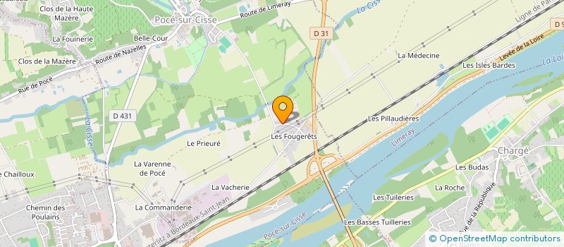 localisation de l'entreprise MOVIECUT  POCE-SUR-CISSE