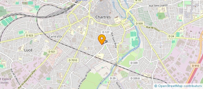 localisation de l'entreprise MOVIEMENT FILMS à CHARTRES