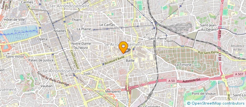 localisation de l'entreprise MOVIES  MARSEILLE