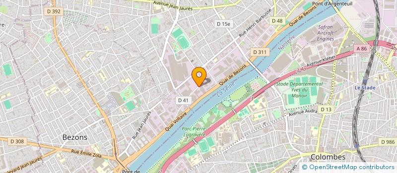 localisation de l'entreprise MOVIETECH à ARGENTEUIL