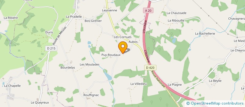 localisation de l'entreprise MOVIGI à LIMOGES