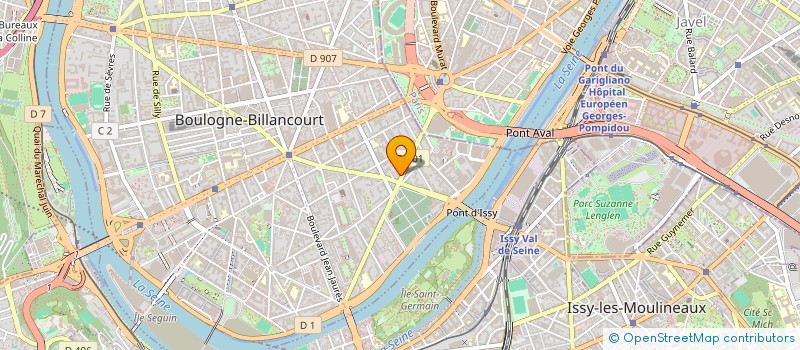 localisation de l'entreprise MOVIL à BOULOGNE-BILLANCOURT