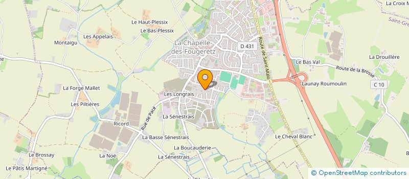 localisation de l'entreprise MOVILANN  LA CHAPELLE-DES-FOUGERETZ