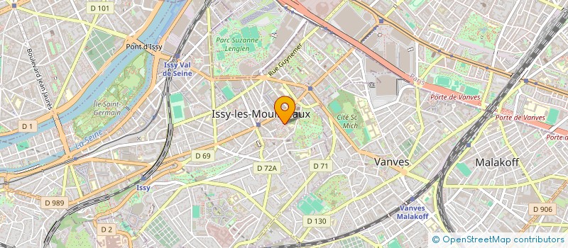 localisation de l'entreprise MOVIMIENTO à ISSY-LES-MOULINEAUX