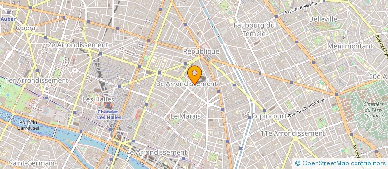 localisation de l'entreprise MOVING FORWARD à PARIS