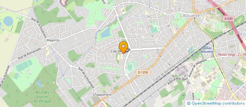 localisation de l'entreprise MOVING SERVICES à PESSAC
