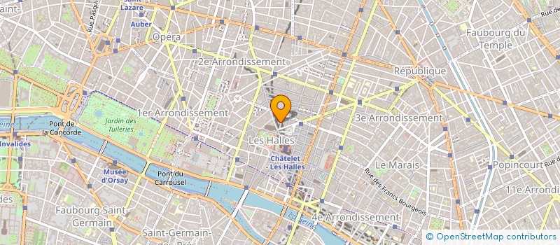 localisation de l'entreprise MOVING STARS à PARIS
