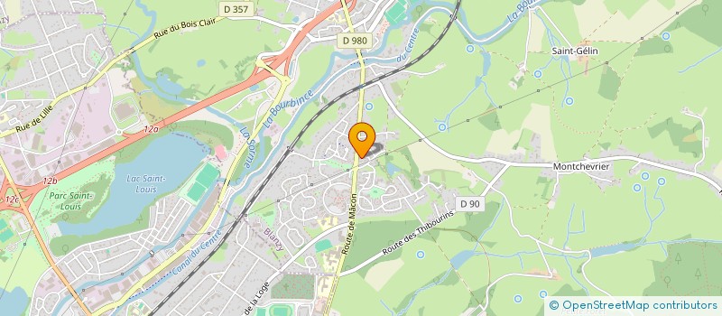 localisation de l'entreprise MOVING VARIETY  BLANZY