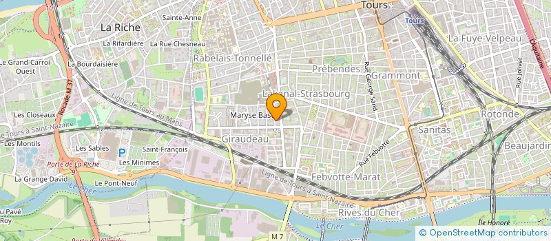 localisation de l'entreprise MOVISTA  TOURS