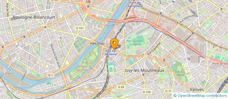 localisation de l'entreprise MOVIVOLT à ISSY-LES-MOULINEAUX