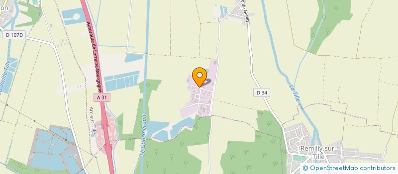 localisation de l'entreprise MOVMEDIX  ARC-SUR-TILLE