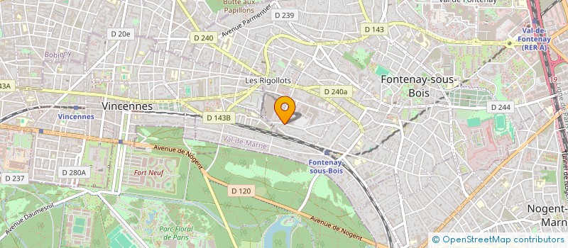 localisation de l'entreprise MOVNLIT' à FONTENAY-SOUS-BOIS