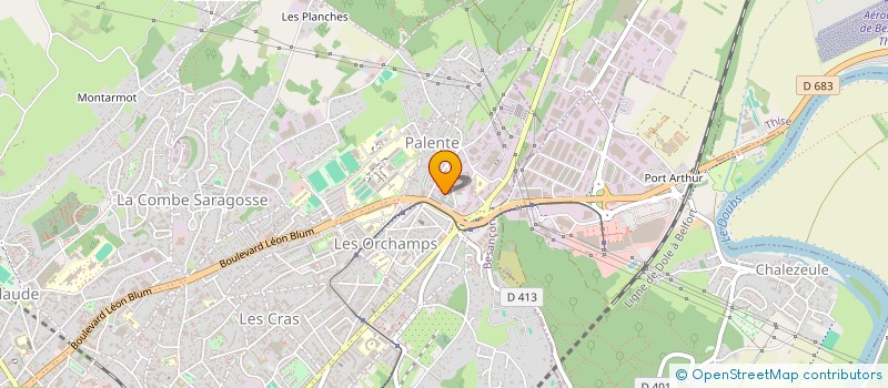 localisation de l'entreprise MOVO  BESANCON