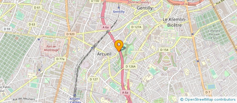 localisation de l'entreprise MOVU FRANCE à ARCUEIL