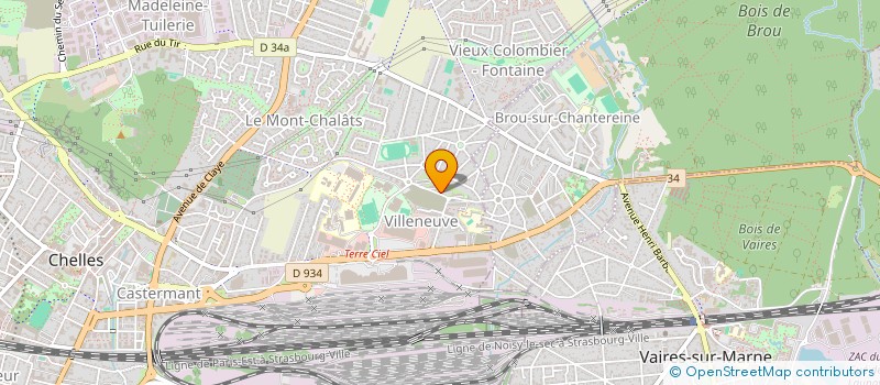 localisation de l'entreprise MOVY CARS  CHELLES