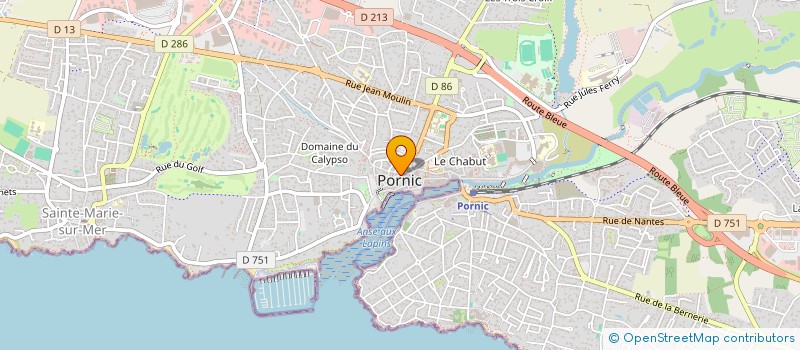 localisation de l'entreprise MOW à PORNIC
