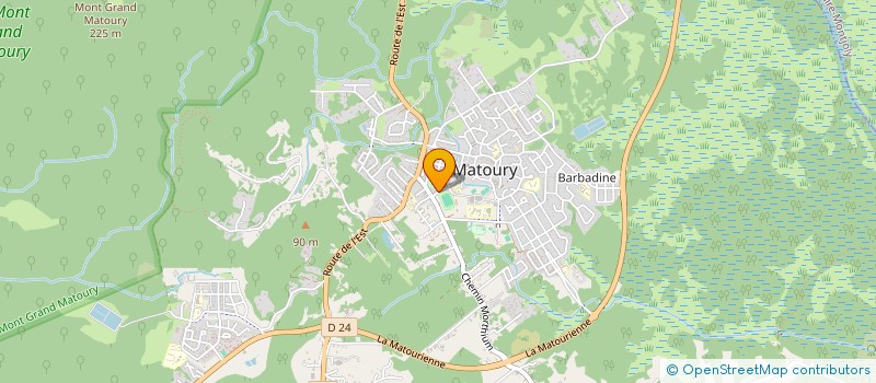 localisation de l'entreprise MOWD IMMO à MATOURY