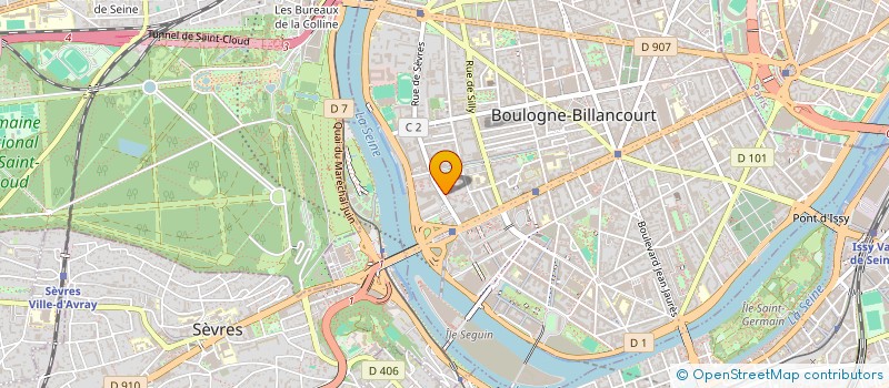 localisation de l'entreprise MOWII IMMO à BOULOGNE-BILLANCOURT