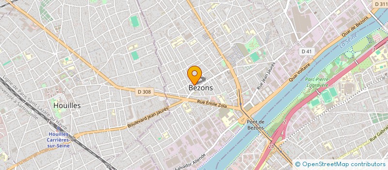 localisation de l'entreprise MOWOOD à BEZONS