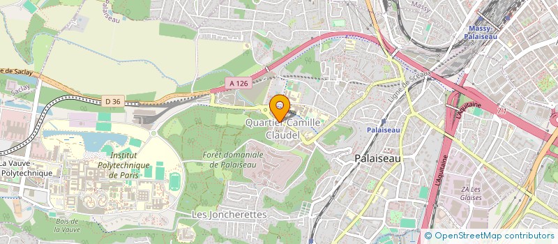 localisation de l'entreprise MOXANA à PALAISEAU