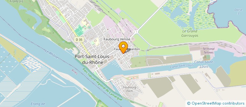 localisation de l'entreprise MOXHELIS à PORT-SAINT-LOUIS-DU-RHONE