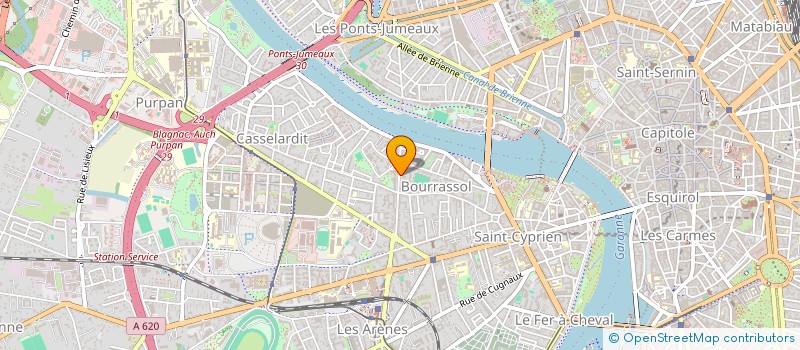 localisation de l'entreprise MOXI à TOULOUSE