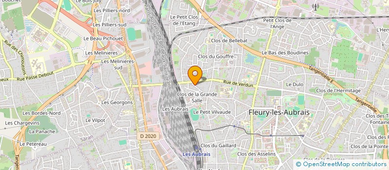 localisation de l'entreprise MOY AUTOMOBILES à FLEURY-LES-AUBRAIS
