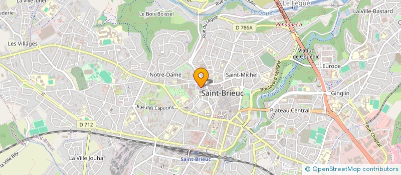 localisation de l'entreprise MOY - VALO à SAINT-BRIEUC