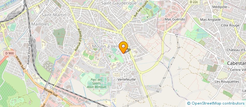 localisation de l'entreprise MOYA  PERPIGNAN