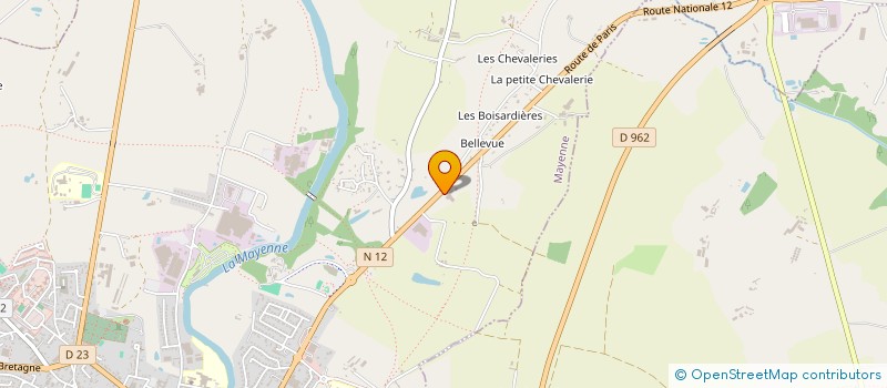 localisation de l'entreprise MOYA  MAYENNE