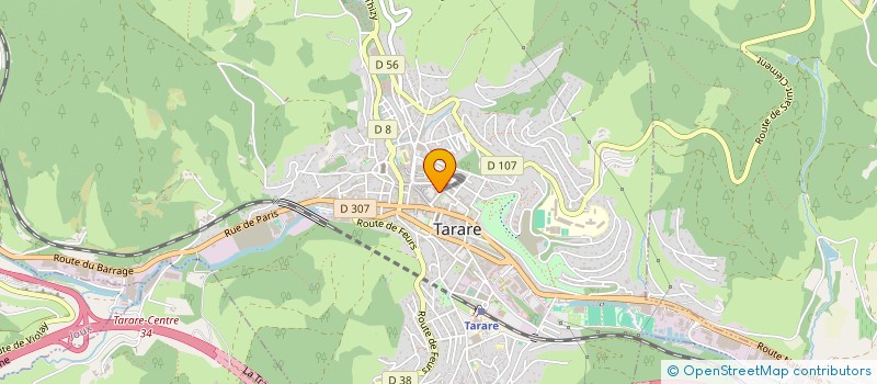 localisation de l'entreprise MOYANA  TARARE