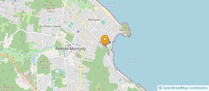 localisation de l'entreprise MOYAVE  REMIRE-MONTJOLY