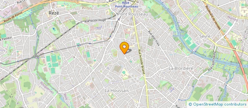 localisation de l'entreprise MOYE COUERON  REZE