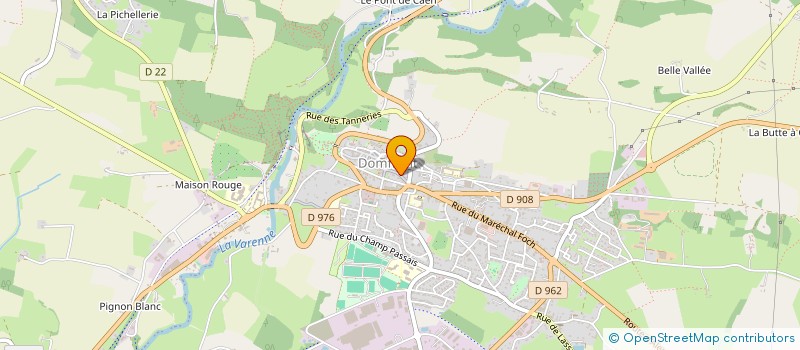 localisation de l'entreprise MOYEN-AGE IMMOBILIER à DOMFRONT-EN-POIRAIE