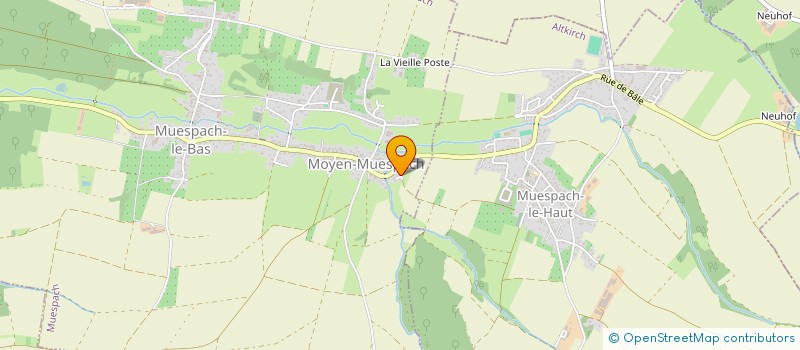 localisation de l'entreprise MOYENNEVILLE  MUESPACH